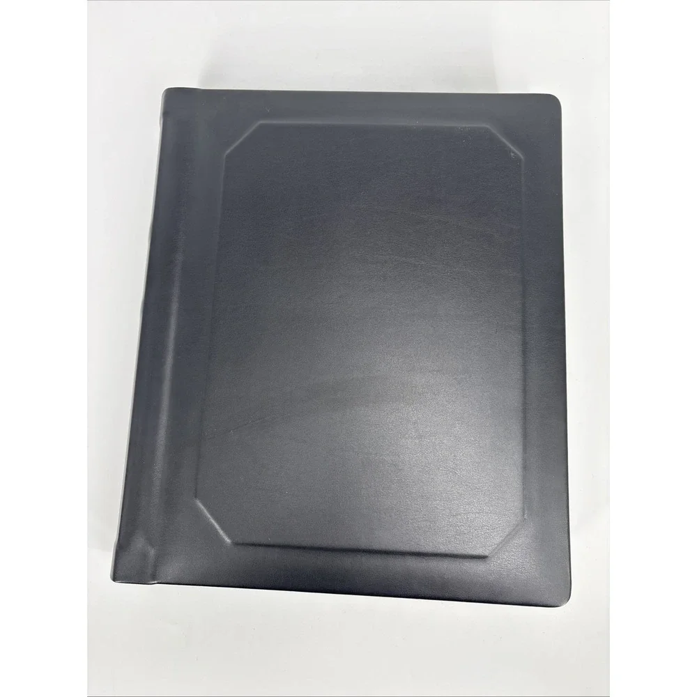Tuscany Albums Professional Leatherette Bound Slip-in Photo Album, Holds 30 8...